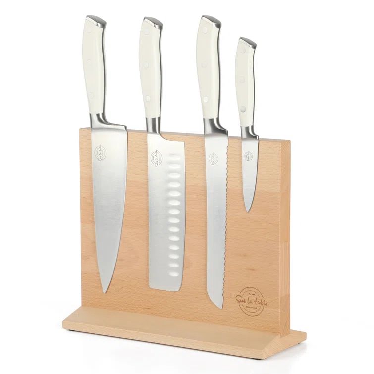 Sur La Table Kitchen Essentials Sur La Table Kitchen Essentials Tasting Kitchen 5 Piece Stainless Steel Knife Block Set