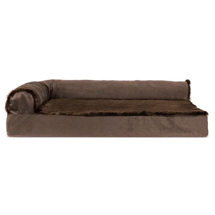 Medium Sable Brown Orthopedic Foam Elevated Pet Bed