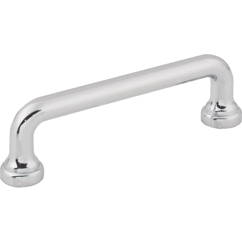 Malin Polished Chrome Modern Cabinet Pull with Mounting Hardware