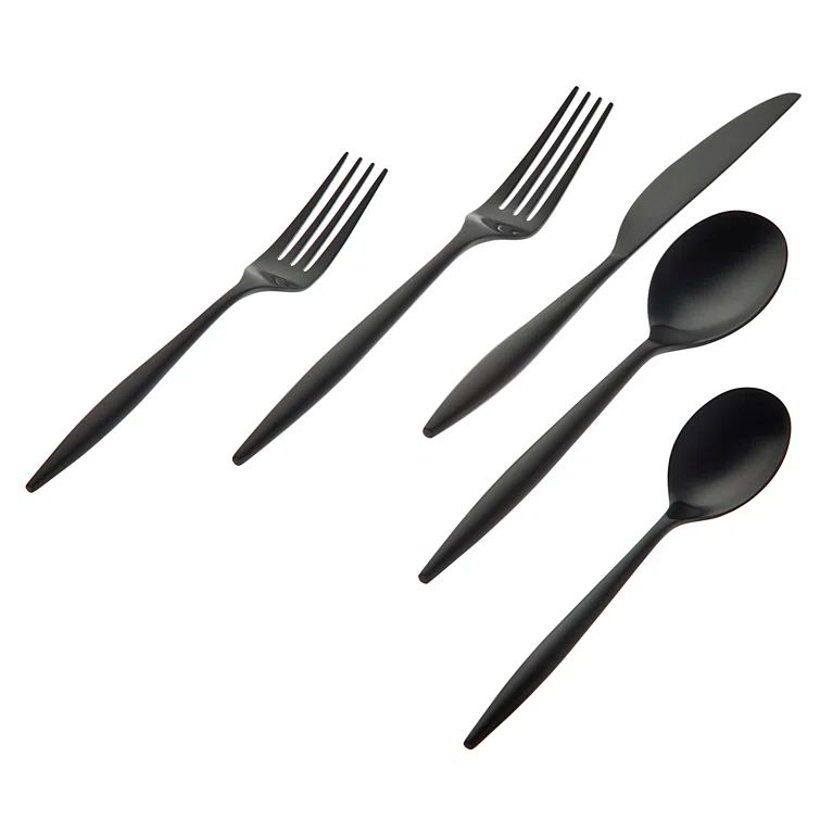 Milano 20 Piece 18/10 Stainless Steel Flatware Set, Service for 4