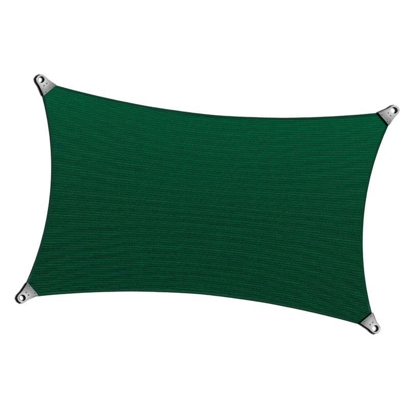 Green 16' x 20' Heavy Duty Rectangle Shade Sail