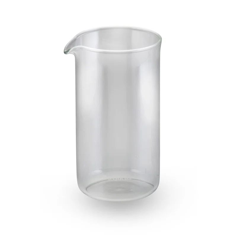 Clear Tempered Glass 3-Cup French Press Carafe