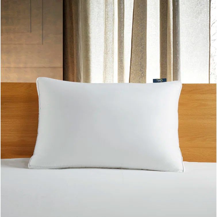 Jumbo White Hypoallergenic Down Fiber Side Sleeper Pillow