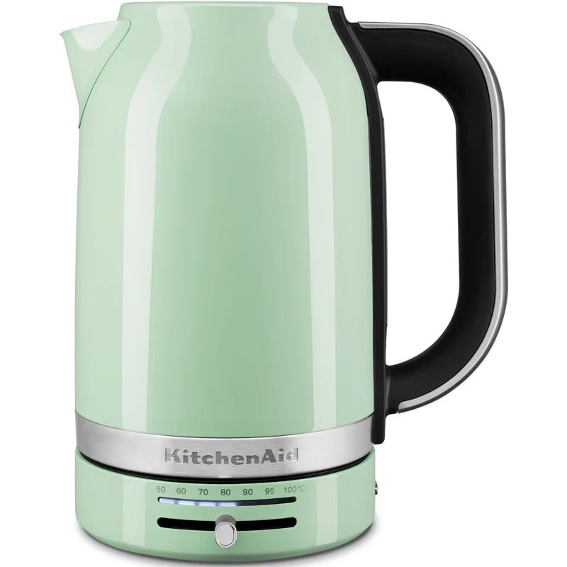 Pistachio Green Stainless Steel 1.7L Electric Kettle
