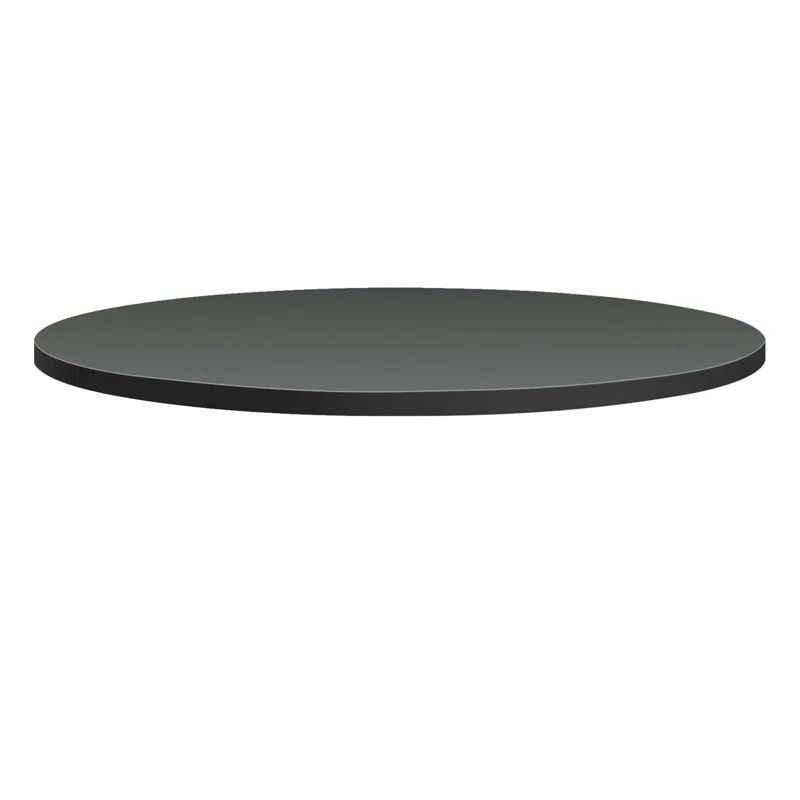 42" Round Steel Mesh High-Pressure Laminate Table Top