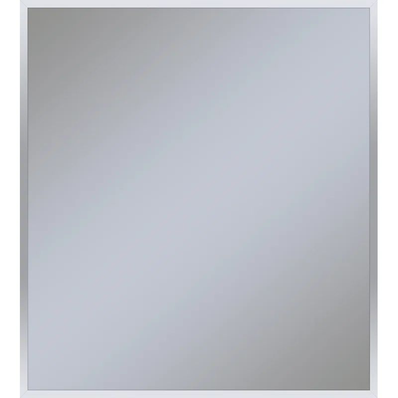 Rectangular Gold Metal Framed Bathroom Vanity Mirror
