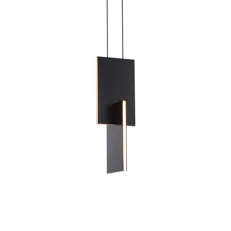 Amari Black Mini LED Pendant with Acrylic Diffuser