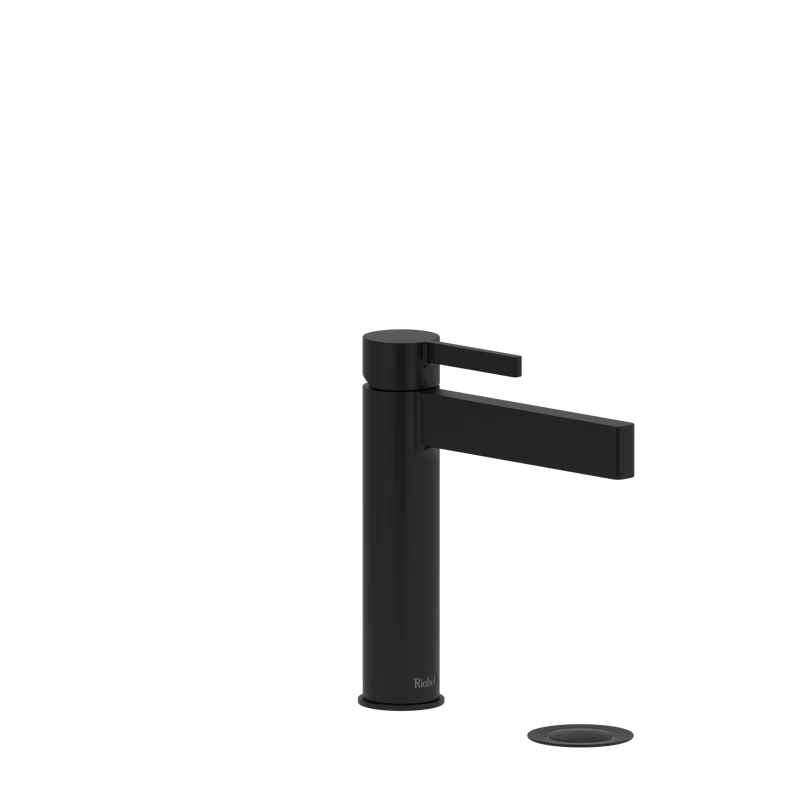 Paradox Black Brass Single Hole Modern Faucet