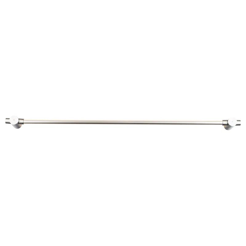 Cadence Brushed Nickel Outdoor Dimmable LED Bath Bar with Frosted Acrylic Diffuser