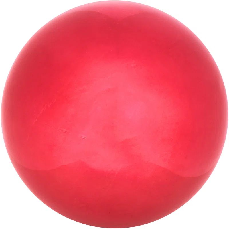 Red 10" Stainless Steel Mirror Gazing Ball for Garden