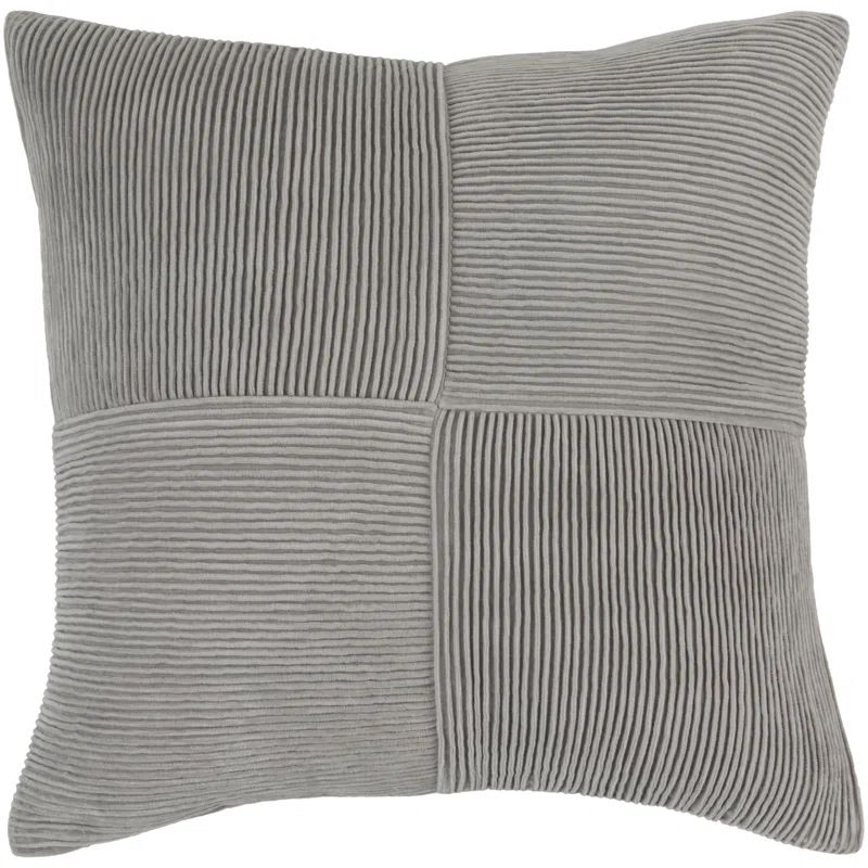 Conrad 18" x 18" Cotton Euro Pillow Cover