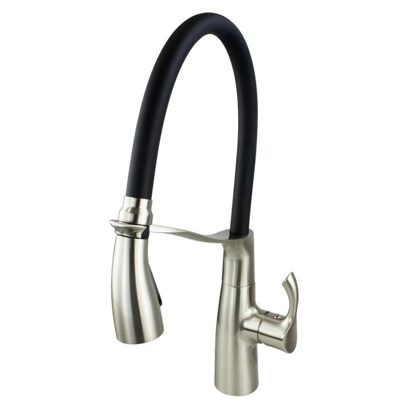 Organix Luxe Stainless Steel Pull-down Kitchen Faucet with Spray
