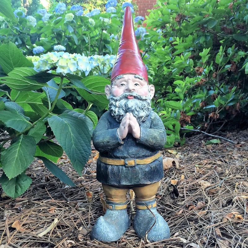 Classic Mordecai Praying Hands Garden Gnome Statue