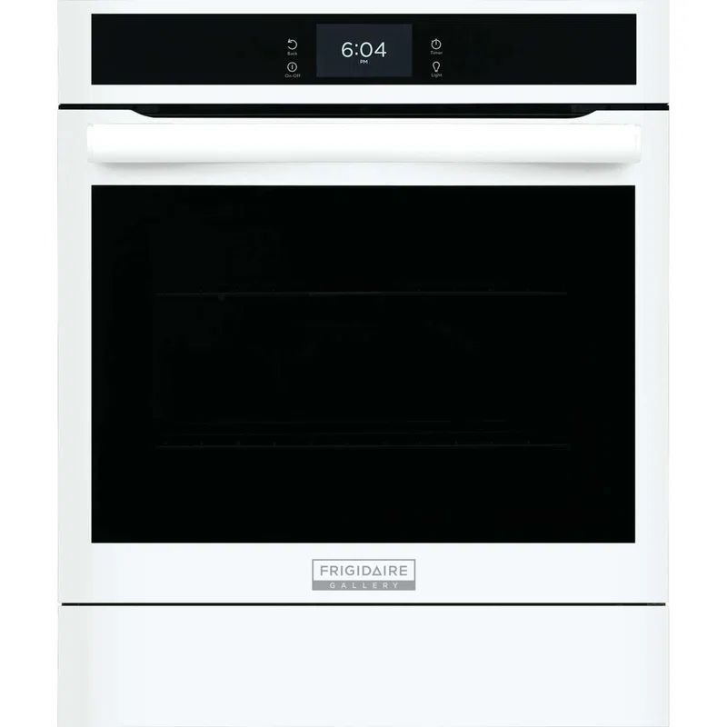 24" White Convection Electric Single Wall Oven with Air Fry