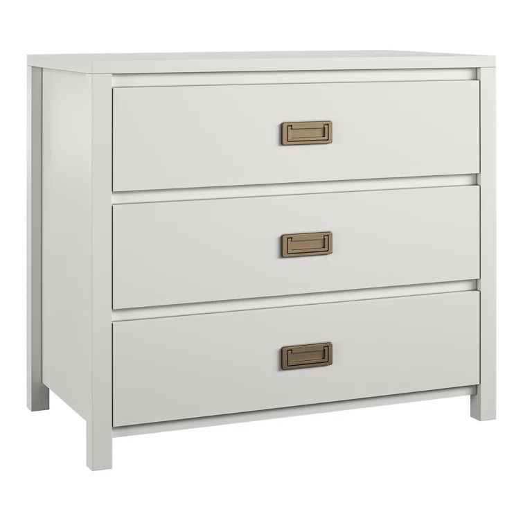 Monarch Hill Haven Navy 3-Drawer Kids Dresser
