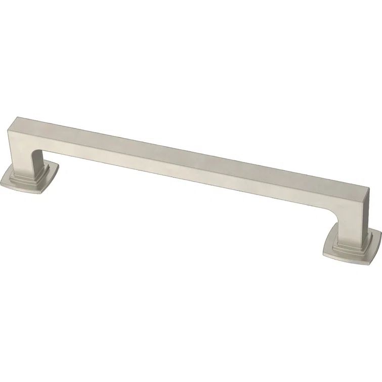 Satin Nickel 6-5/16" Contemporary Cabinet Handle Pulls