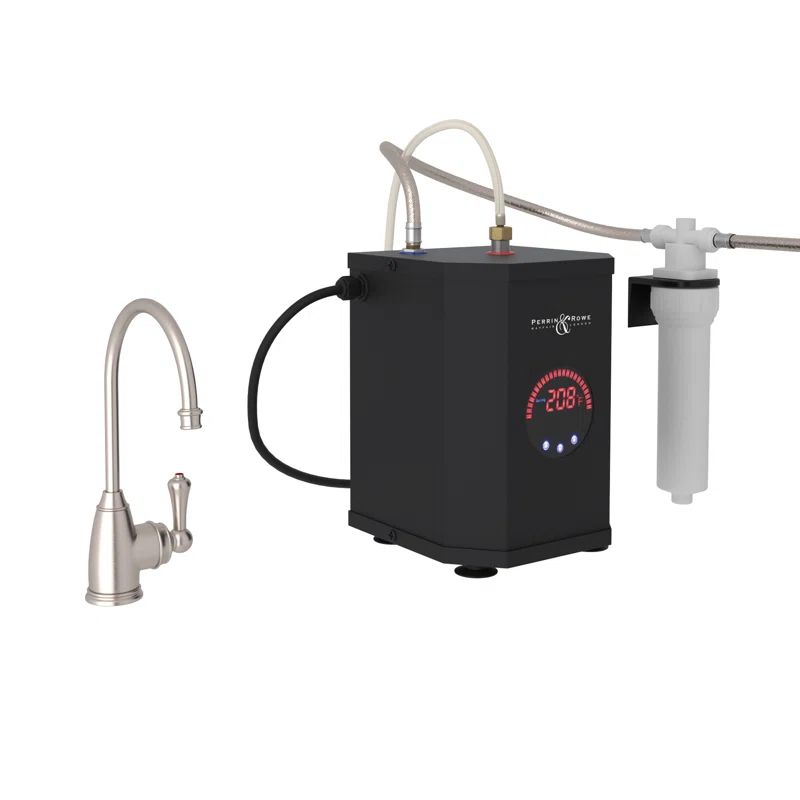 Polished Nickel Traditional Kitchen Hot Water Dispenser