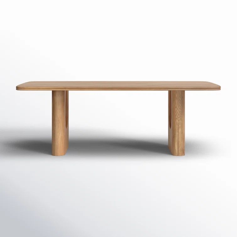 Natural Oak Eight-Seater Dining Height Table