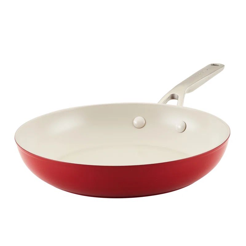 Empire Red 10" Aluminum Ceramic Nonstick Frying Pan