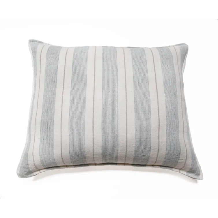 Large Gray Duck Down Scandinavian Decorative Pillow