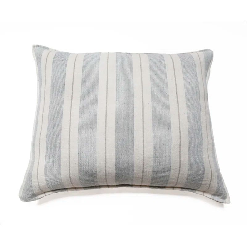Large Gray Duck Down Scandinavian Decorative Pillow