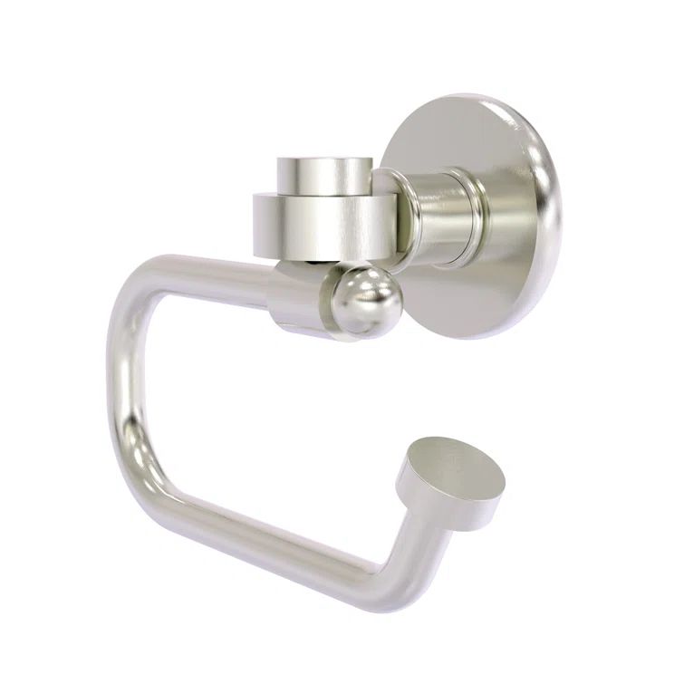 Satin Nickel European Style Brass Toilet Paper Holder