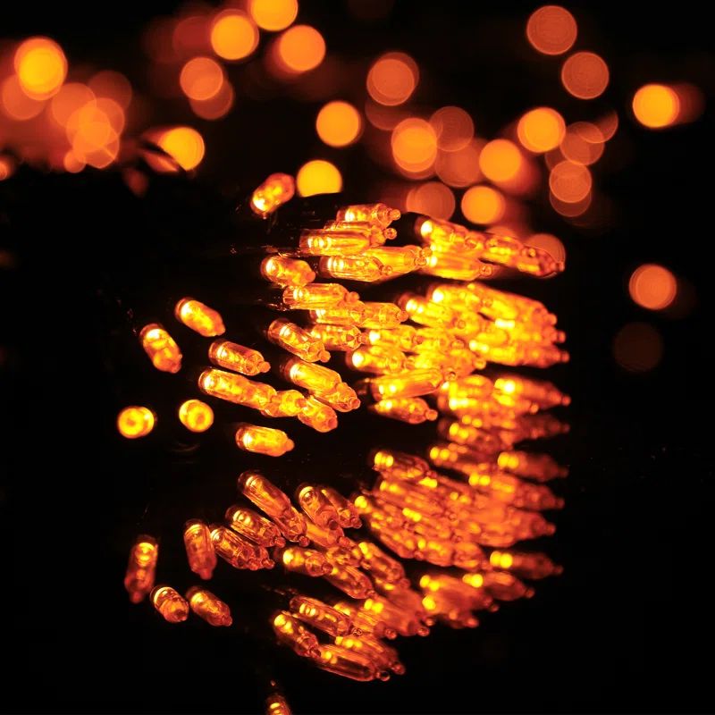 516" Orange LED Outdoor Waterproof Fairy String Lights