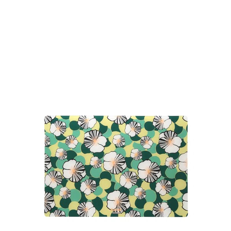 Ninfea Floral Plastic Table Mats Set of 4