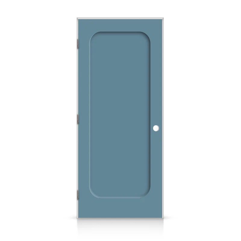 Dignity Blue Smooth Composite Right-Handed Prehung Interior Door, 36" x 84"