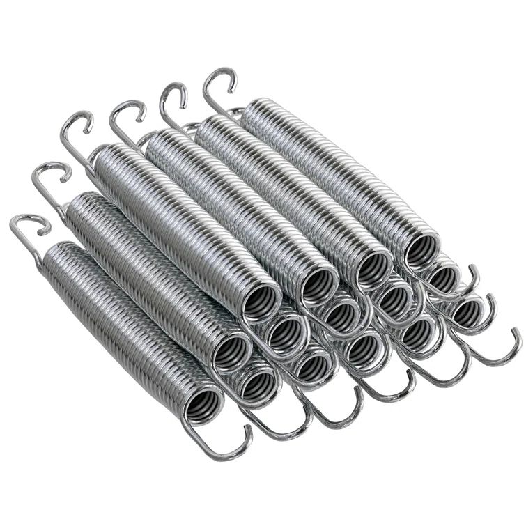 Heavy-Duty Galvanized Steel Trampoline Springs Set of 15, 8.5 inches