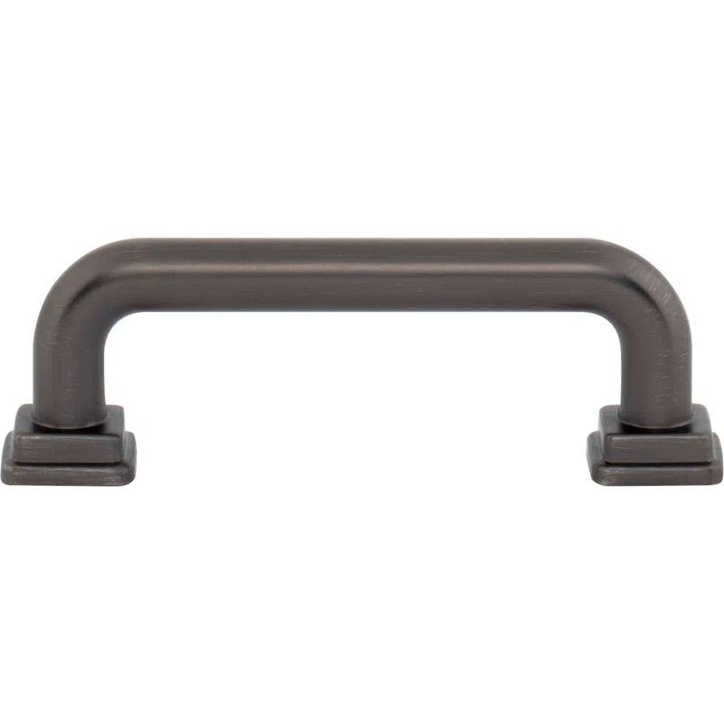 Slate 3" Center-to-Center Arch Bar Pull with Mounting Hardware