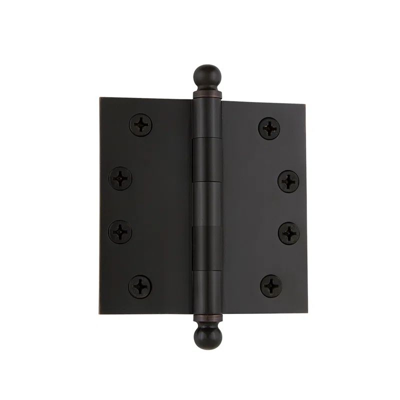 4" Timeless Bronze Solid Brass Heavy Duty Door Hinge