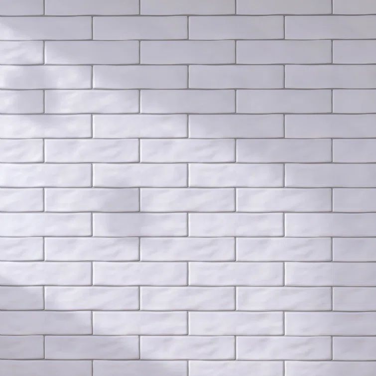 Matte White 3x12 Ceramic Subway Wall Tile