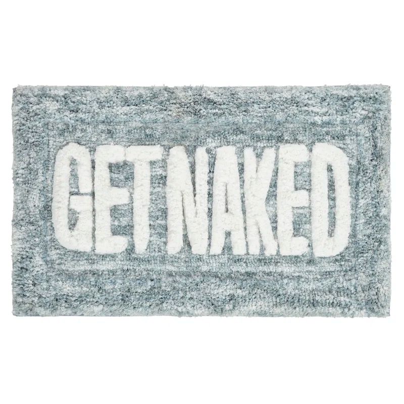 VCNY Get Naked Statement Bath Rug