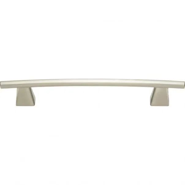 Brushed Nickel Modern Bar Handle with Mounting Hardware
