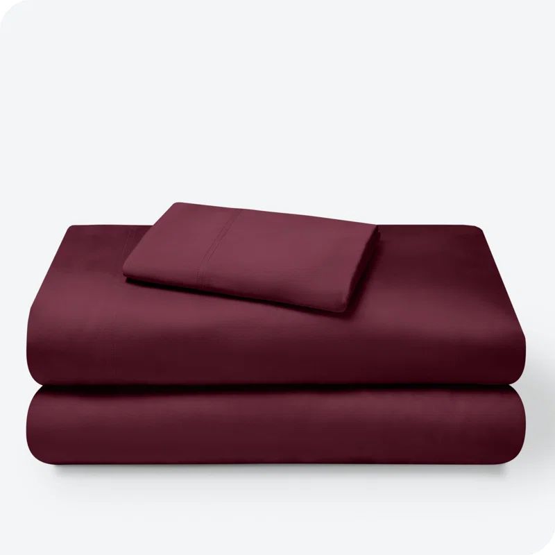 Dusty Purple Twin XL Bamboo Deep Pocket Sheet Set