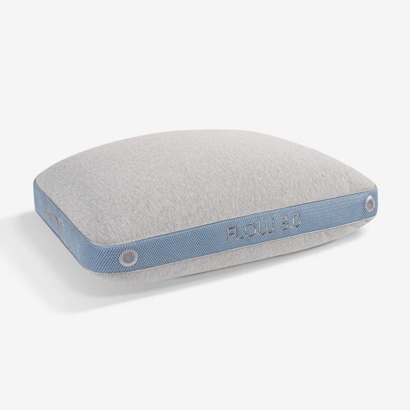 Flow 3.0 Blue and Gray Memory Foam Performance Pillow
