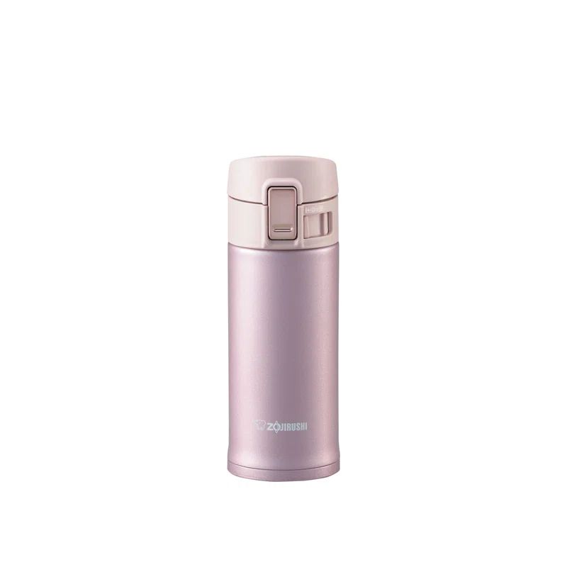 Lavender Pink 12 Ounce Stainless Steel Vacuum Insulated Travel Mug