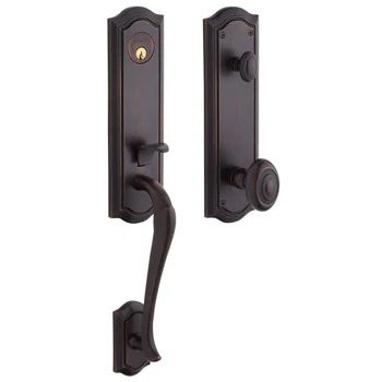 Venetian Bronze Traditional Single Cylinder Handleset