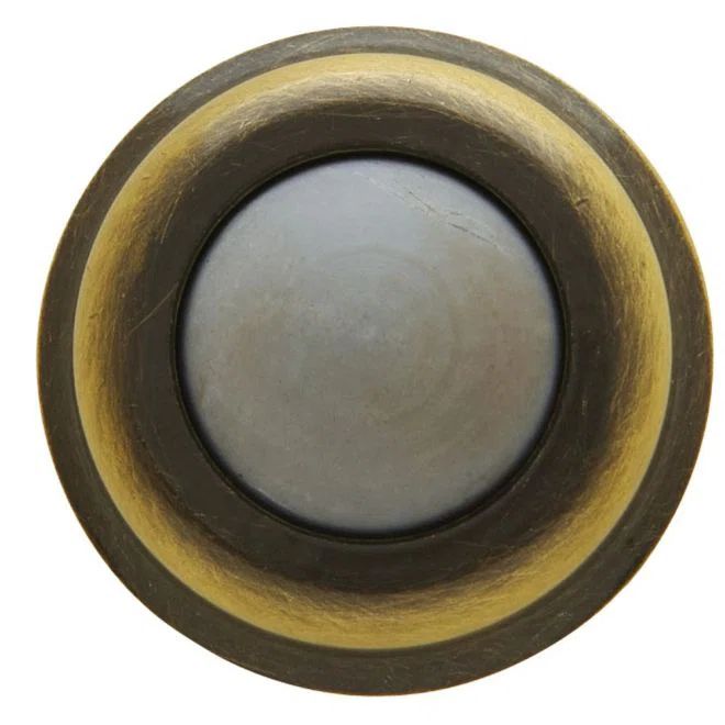 Antique Brass Magnetic Wall Flush Door Holder