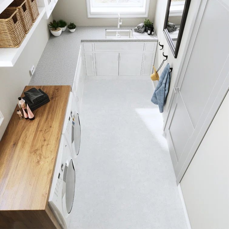 Lightstone 12" x 24" Waterproof Vinyl Tile Flooring