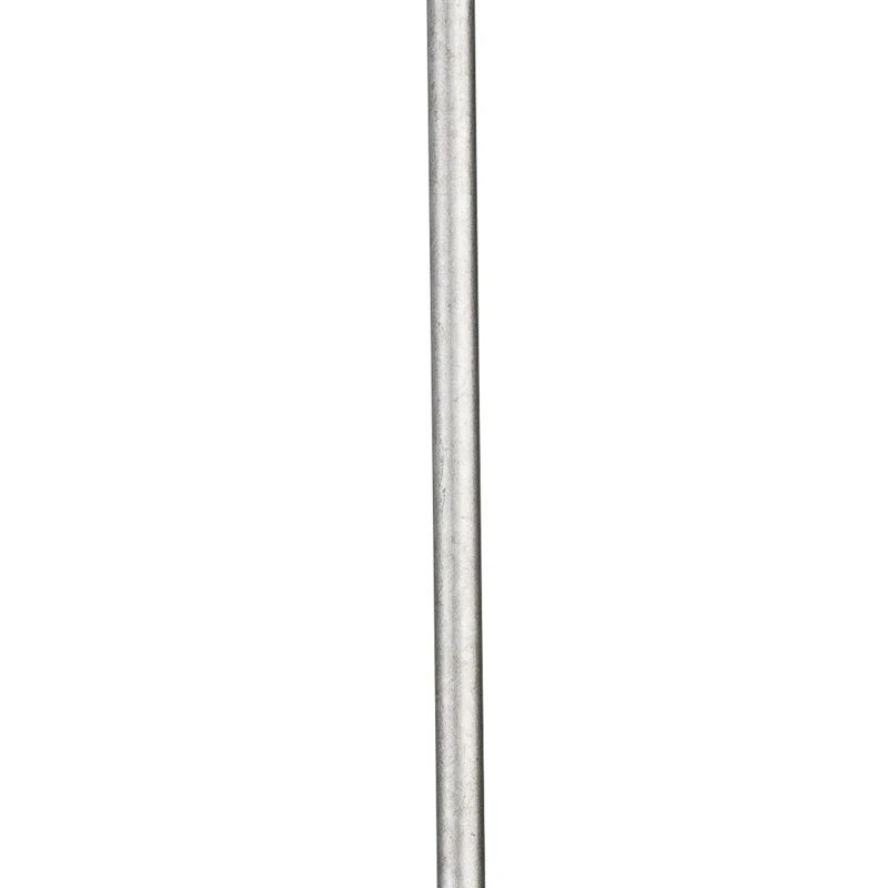 Galvanized Gray 54-Inch Metal Stem Extension Kit