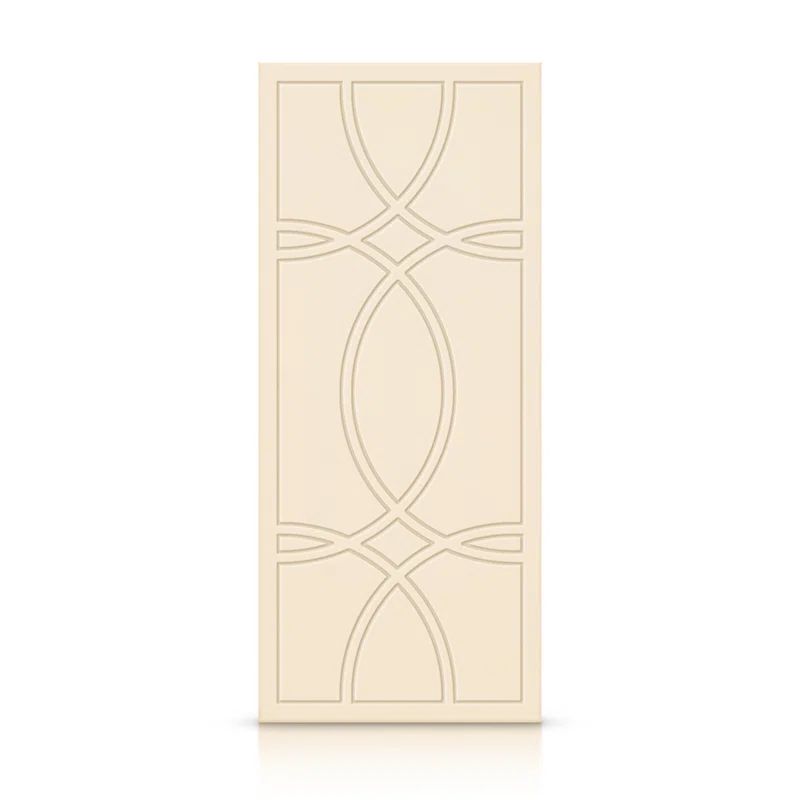 Beige Hollow Core MDF Painted Interior Slab Door, 24" x 80"