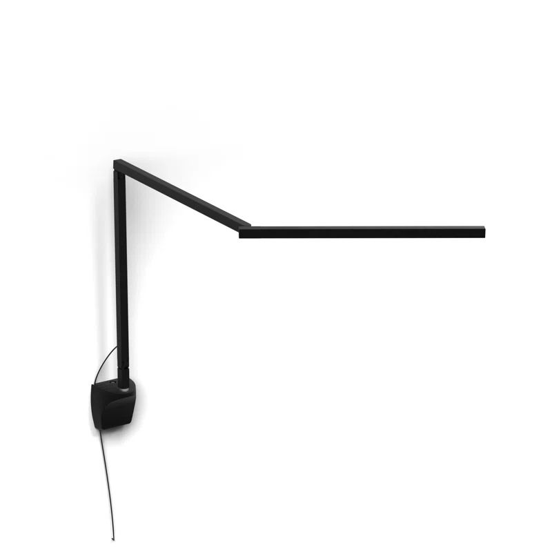 Sleek Silver Energy Star Certified Adjustable Clip-On LED Lamp