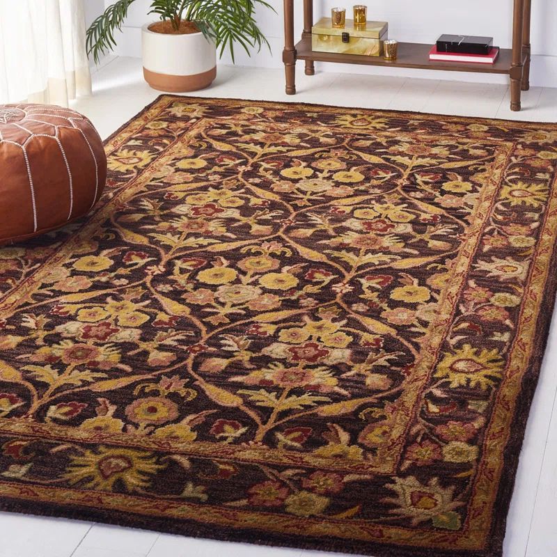 Handmade Multicolor Wool Tufted Persian Area Rug