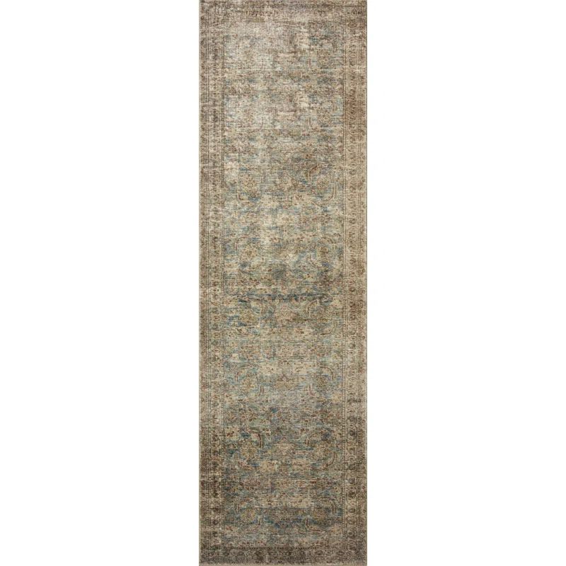 Morgan Sea Sage 2' x 5' Wool and Synthetic Runner Rug