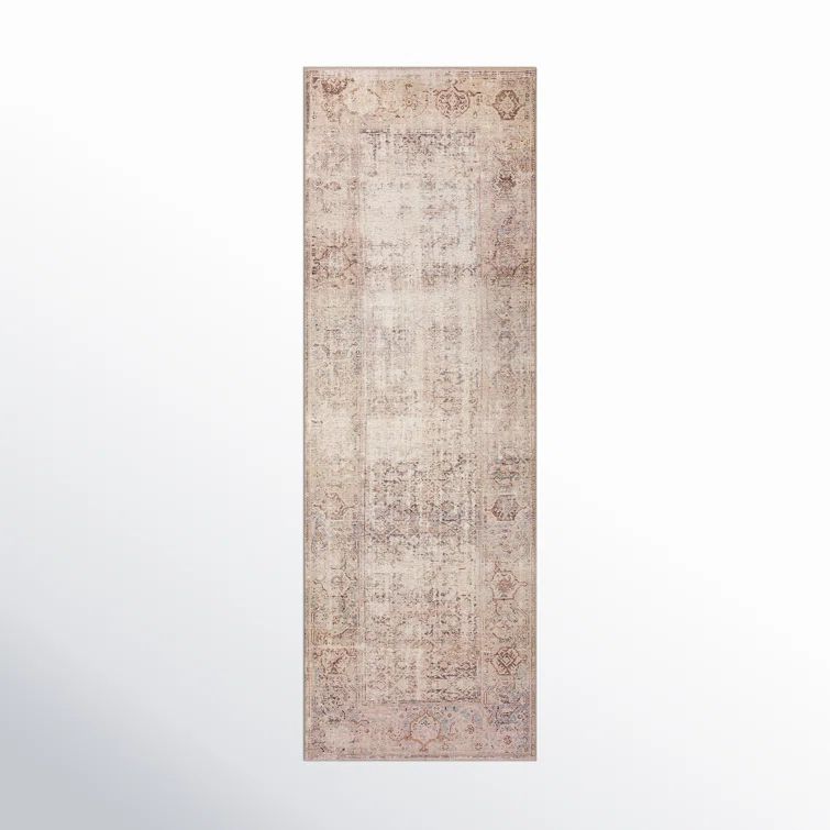 Georgie Ocean and Sand Synthetic Square Area Rug