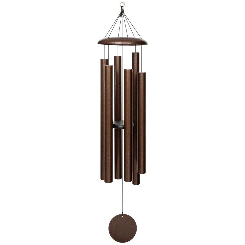 56" Copper Vein Aluminum Wind Chime for Outdoor Decor