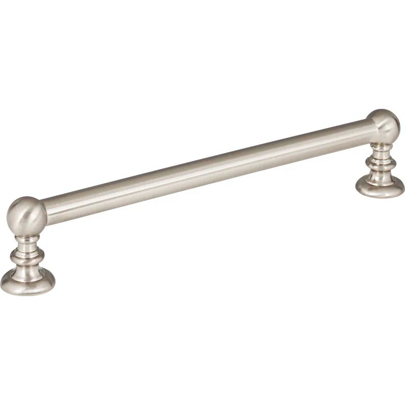 Victoria Brushed Nickel 7 1/8" Bar Handle with Mounting Hardware