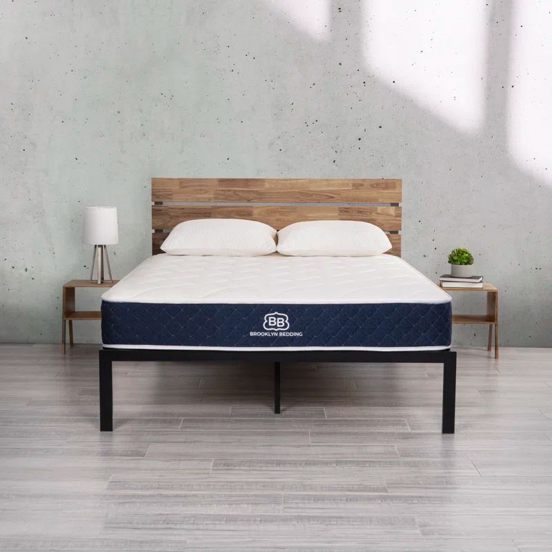 Brooklyn Full 10" Firm Hybrid Mattress with Cooling Cover
